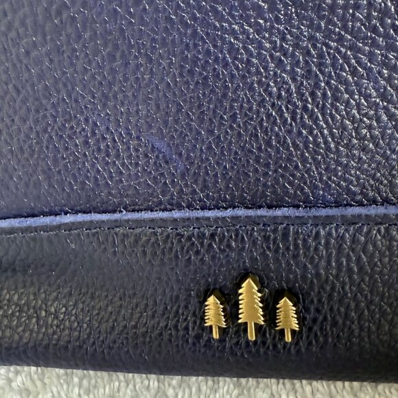 Portland Leather AP Cobalt Medium Chelsea Pouch - Brand New - Picture 9 of 9